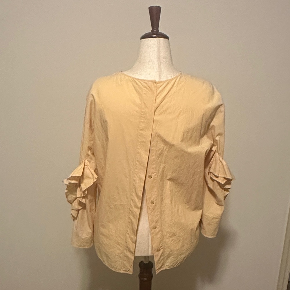 COS Ruffle Sleeve shirt - Picture 5 of 10